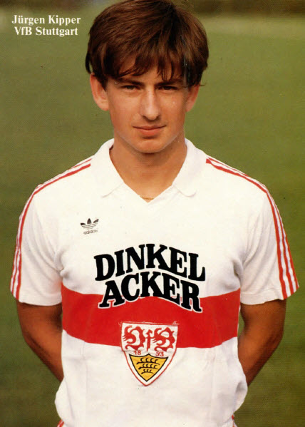 Autogrammkarte JĂĽrgen Kipper VfB Stuttgart