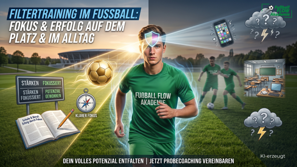 Filtertraining Fußball Flow Akademie KI erzeugt
