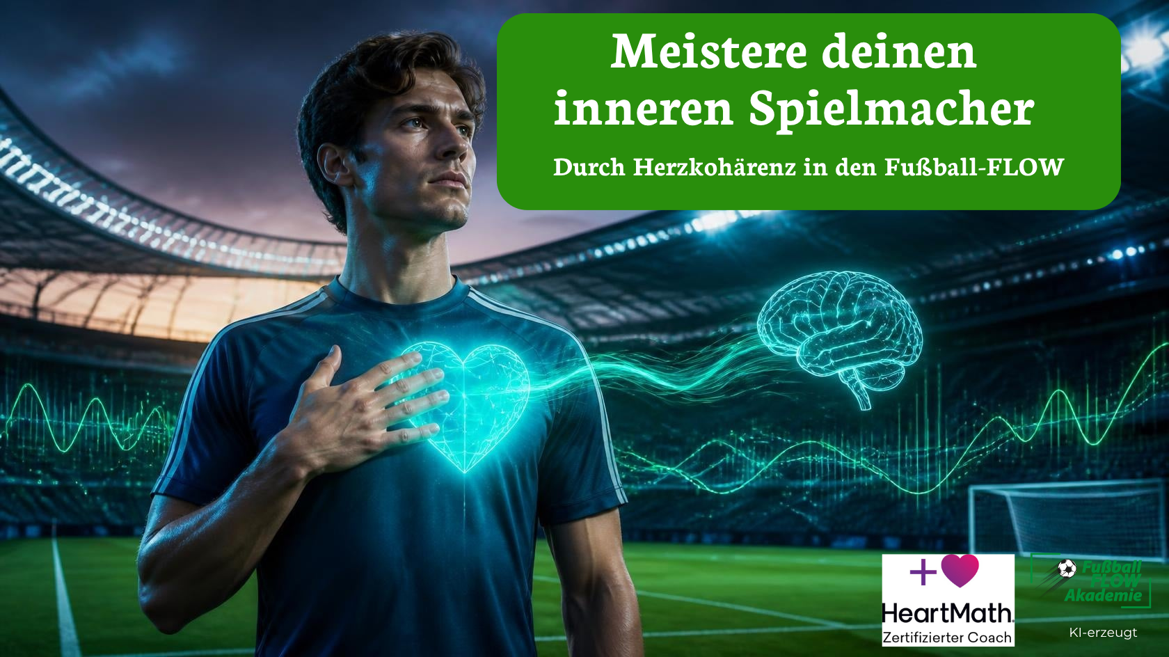 Meister deinen inneren Spielmacher / KI-erzeugt