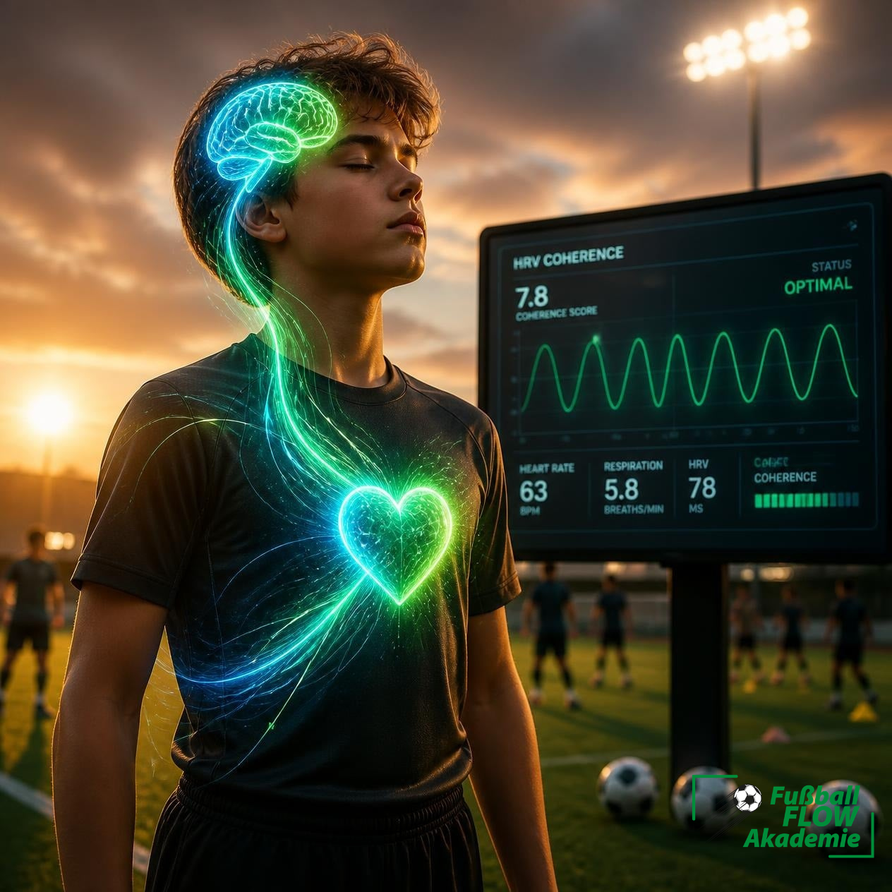 Volle Power durch Systemisches HRV-Mentaltraining-FFA / Bild: Erzeugt mit Künstlicher Intelligenz