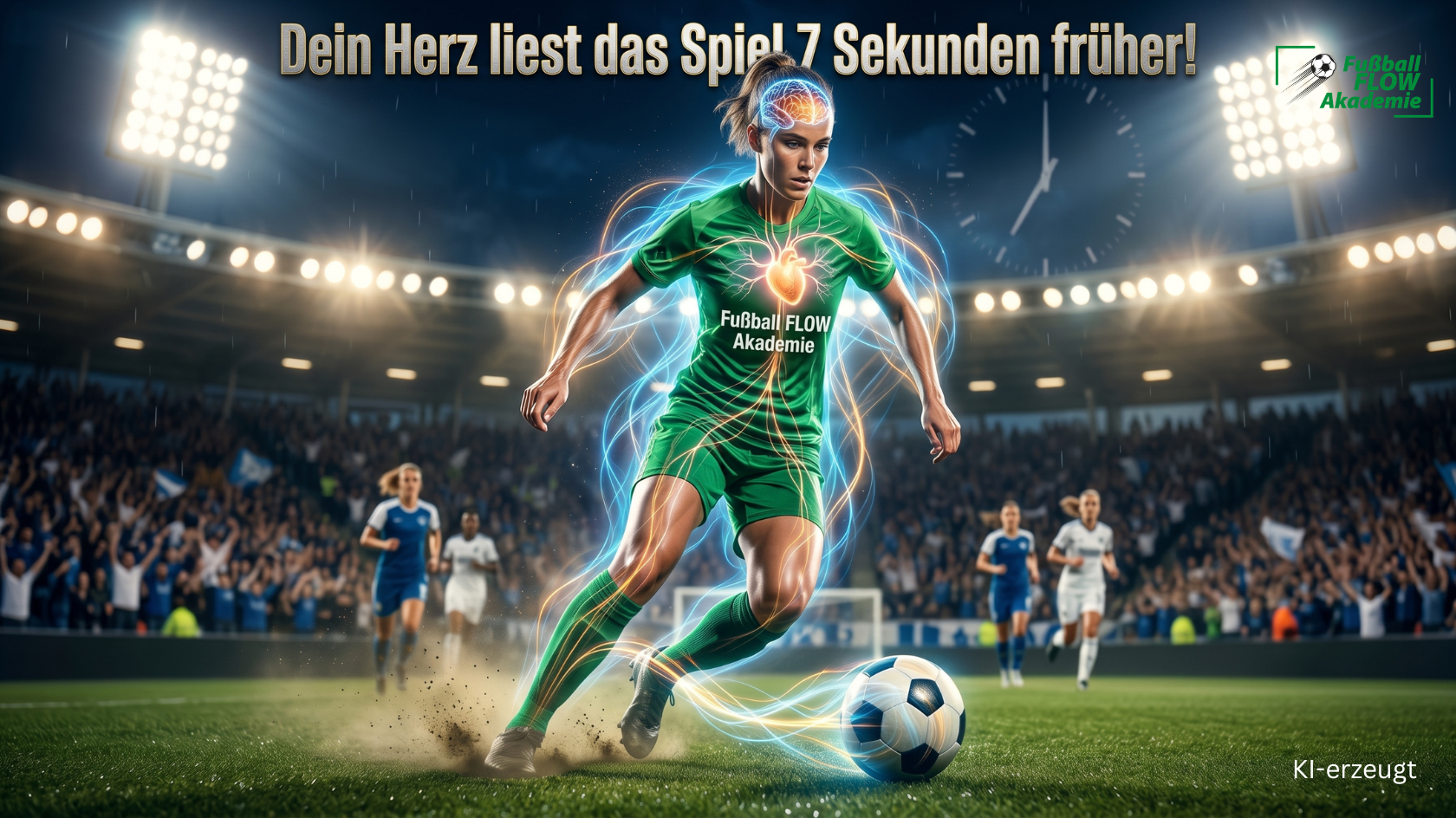 7 Sekunden früher Fußball FLOW Akademie - KI erzeugt