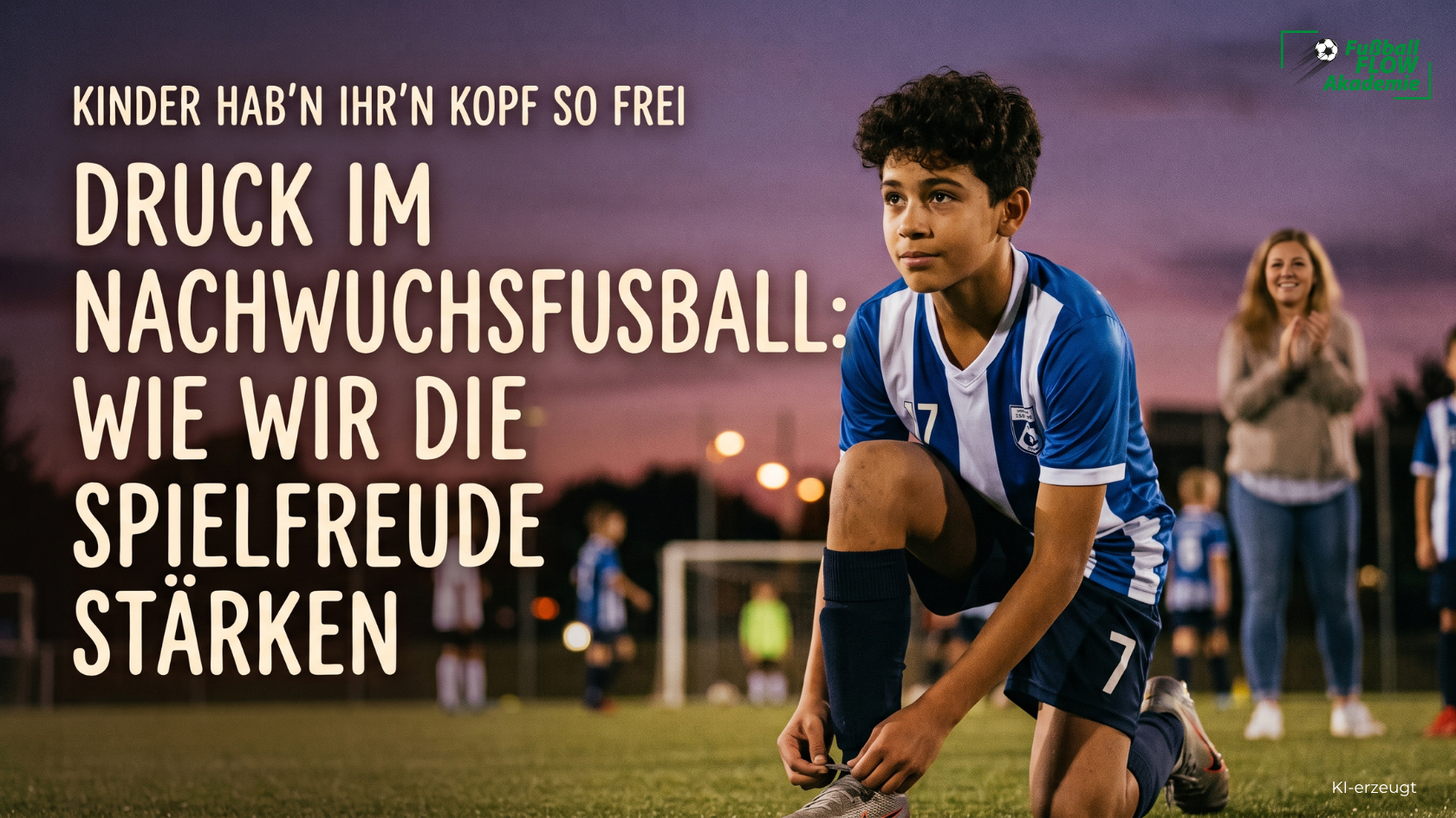 Die Kinder haben den Kopf so frei / KI-erzeugt