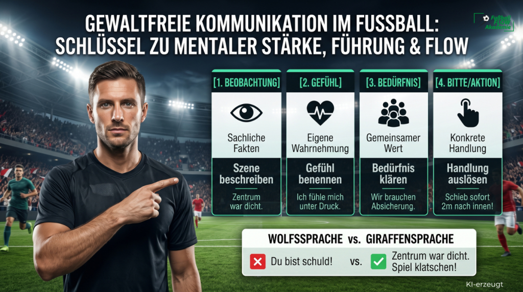 Gewaltfreie Kommunikation im Fußball-KI erzeugt