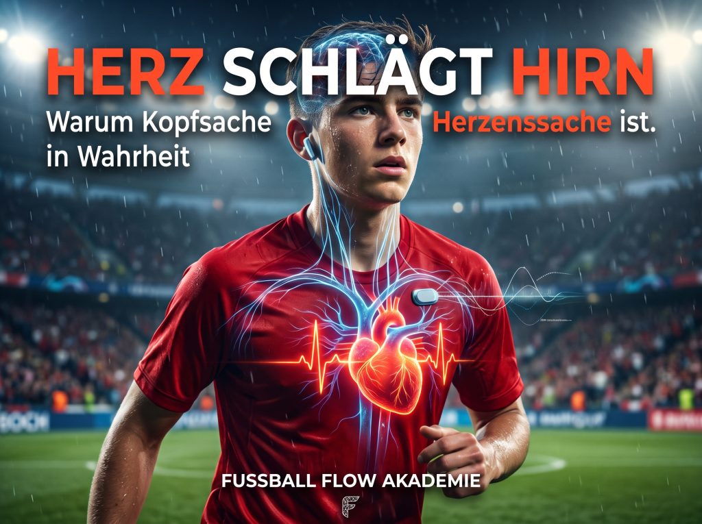 Herz schlägt Hirn - Fussball FLOW Akademie - KI erzeugt