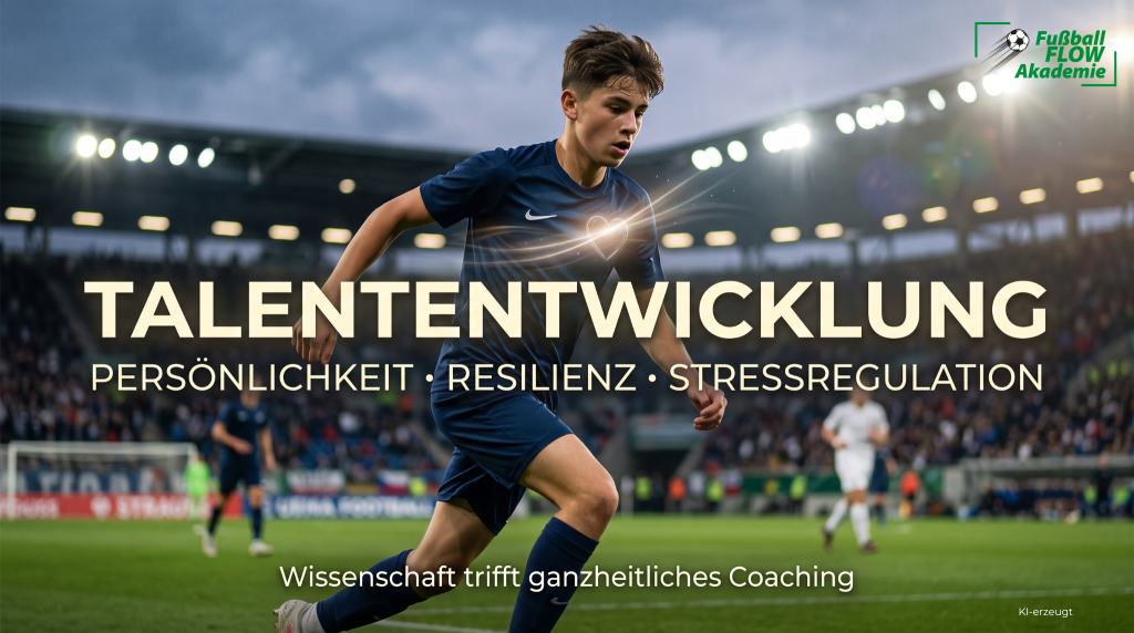 Talententwicklung bei der Fußball FLOW Akademie - KI-erzeugt